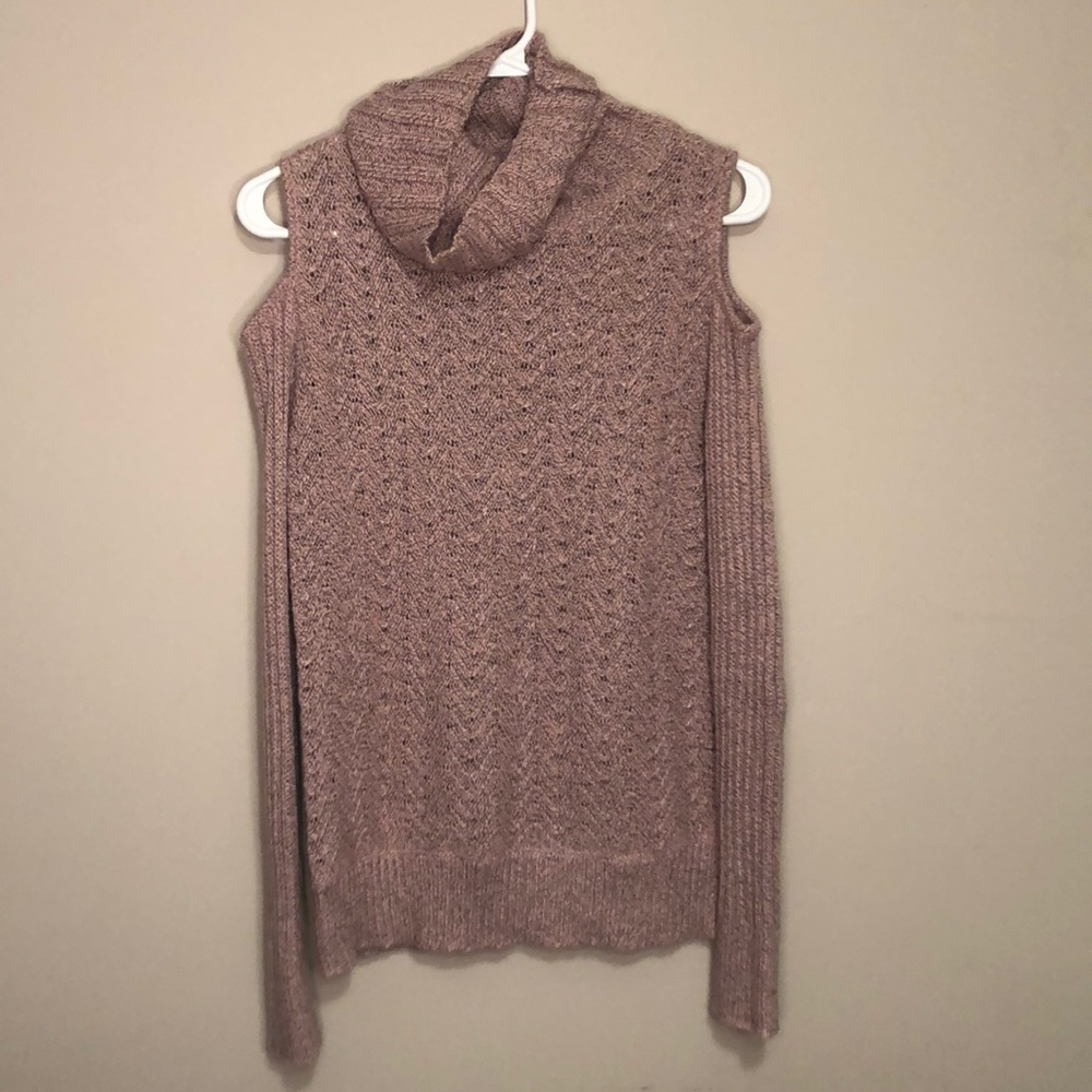 American Rag Turtleneck with Shoulder Cutout